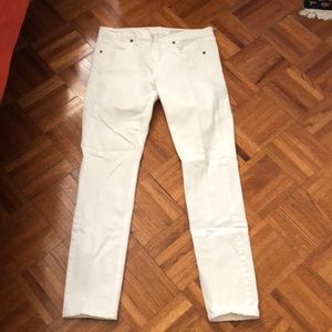 GUC Madewell White Skinny Skinny Jeans